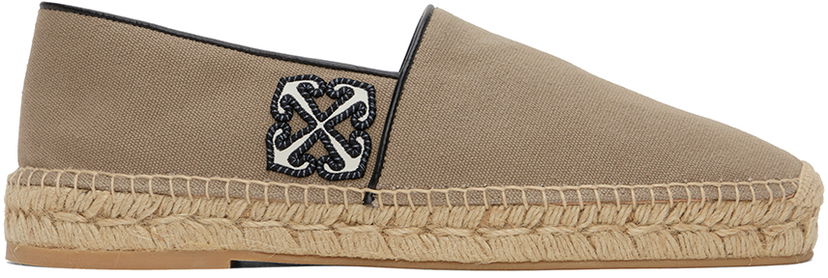 Облекло Off-White Beige Anglette Espadrilles Бежово | OMIB007S24FAB0011701