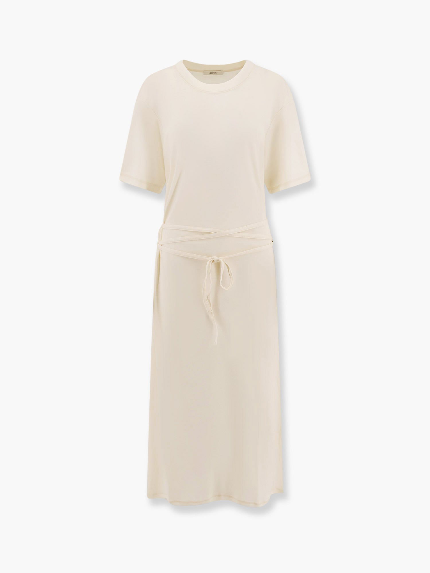 Pокля LEMAIRE Lemaire Women's Tie-Waist Knit Dress Бяло | DR1045LJ1016WH048, 0