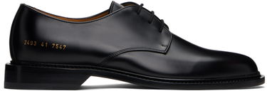 Облекло Common Projects Common Projects Polished Leather Derbys Черно | ARTICLE 2493, 0