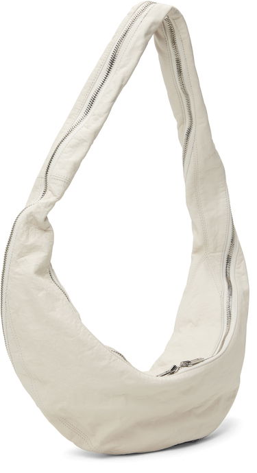 Чанта през рамо Alexander Wang Alexander Wang Twyst Crossbody Memory Leather Bag Бяло | 20125X35L, 2