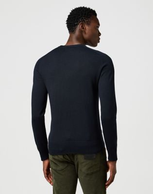 Пуловер Wrangler Wrangler Regular Fit Knit Sweater Тъмно синьо | 112371536:XXL, 0