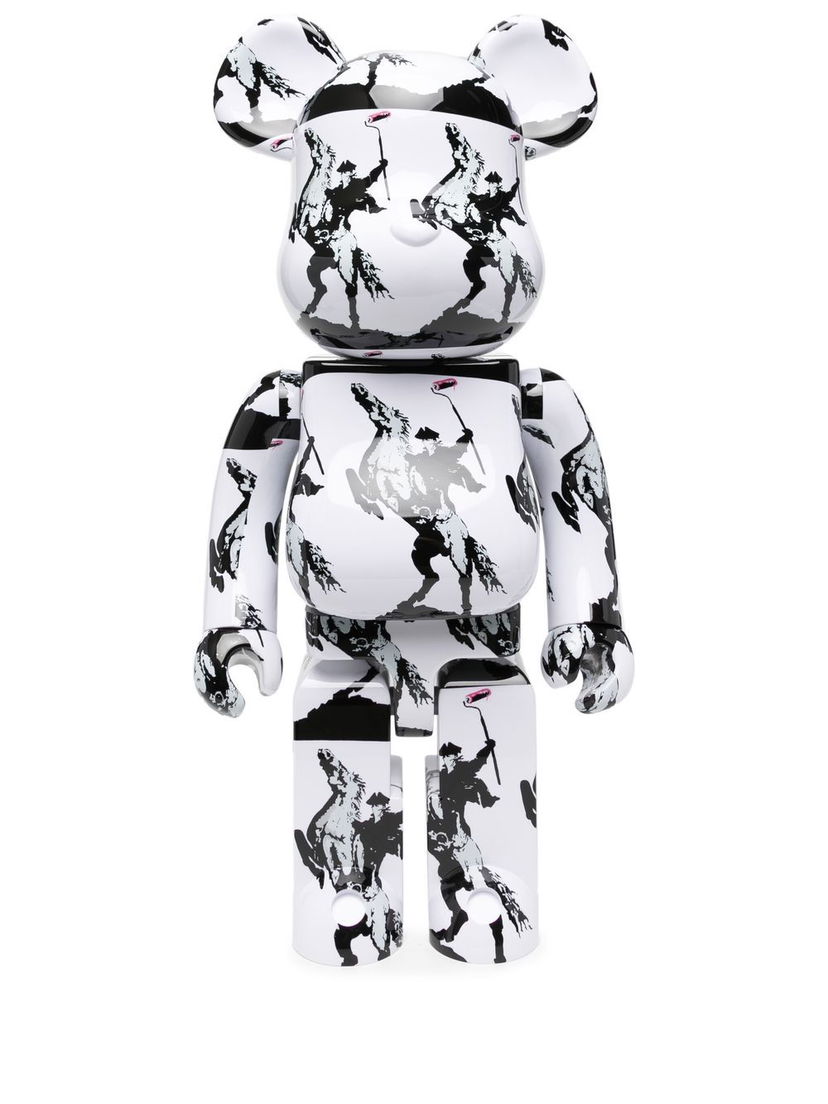 Колекционерско Medicom Toy Be@rbrick Highwayman ornament - White Бяло | BH100018594509