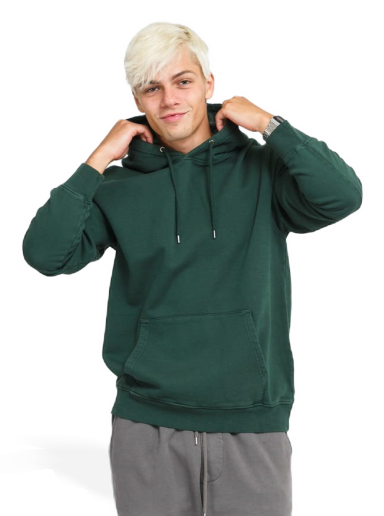 Суитчър Colorful Standard Classic Organic Hood Зелено | CS1006