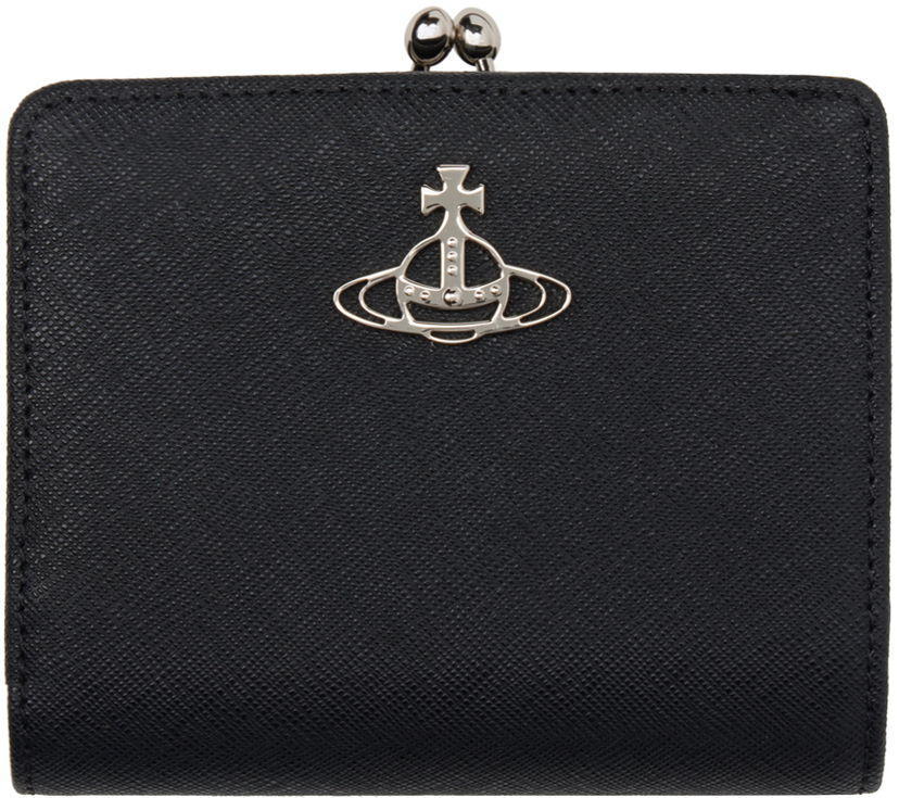 Портфейл Vivienne Westwood Black Frame Pocket Wallet Черно | 5115002YW-L001N-