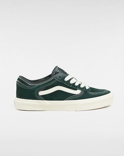 Кецове и обувки Vans Rowley Classic Shoes (dark Green) Unisex Green, Size 2.5 Черно | VN0A4BTTDRK, 0