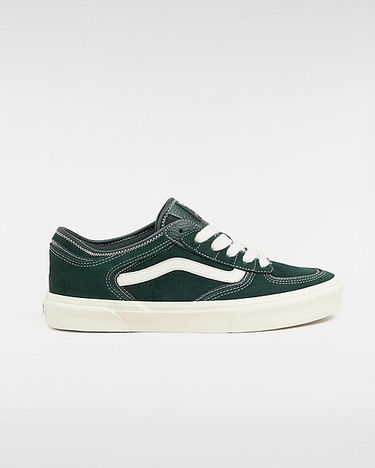Кецове и обувки Vans Rowley Classic Shoes (dark Green) Unisex Green, Size 2.5 Черно | VN0A4BTTDRK, 0