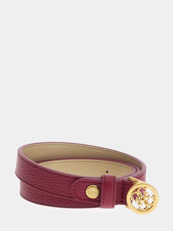 Колани GUESS Laryn 4G Logo Buckle Belt Розово | BW9080P4120, 0
