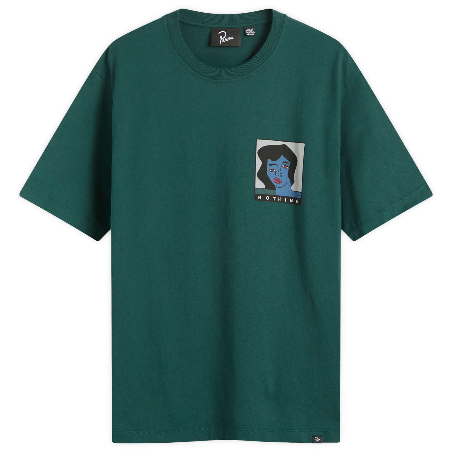 Тениска By Parra Nothing Please T-Shirt Зелено | 54306-PGN, 0