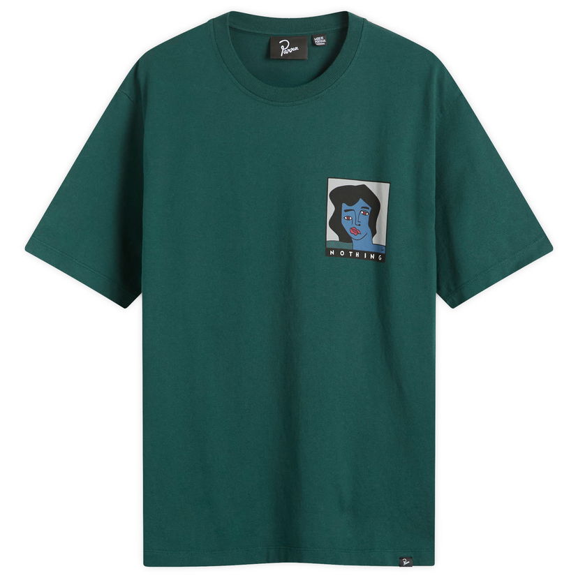 Тениска By Parra Nothing Please T-Shirt Зелено | 54306-PGN