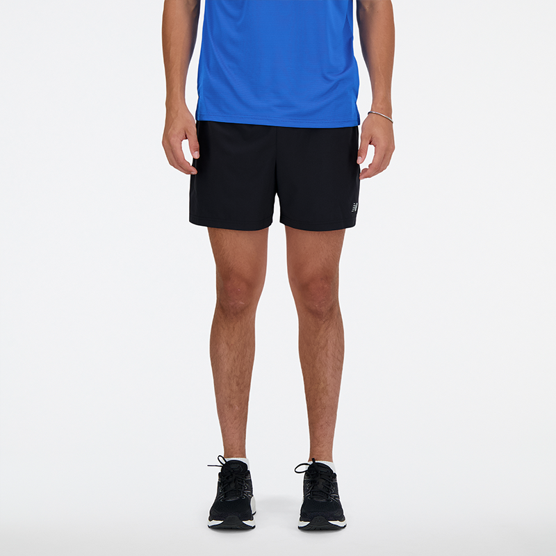Къси панталони New Balance Impact Run 5 Inch Short Черно | NBMS41227BK, 0