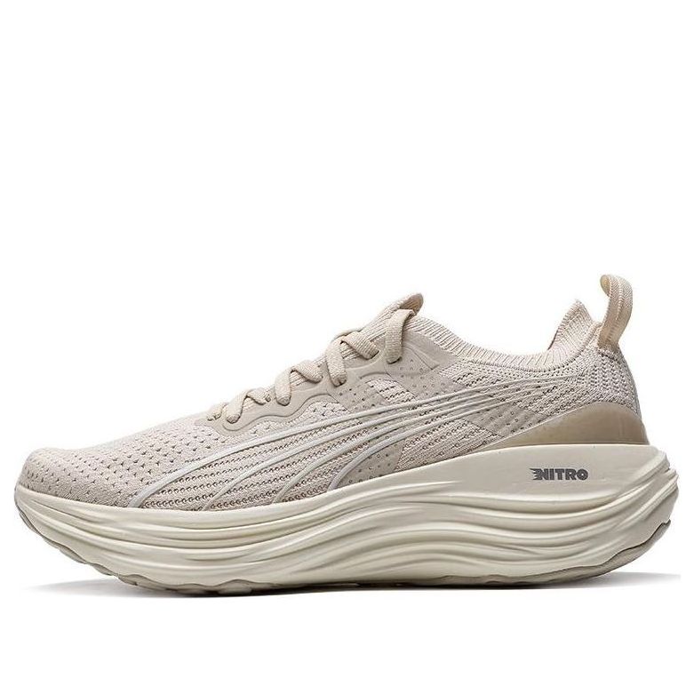 Кецове и обувки Puma ForeverRUN Nitro Knit Бежово | 379139-04, 0