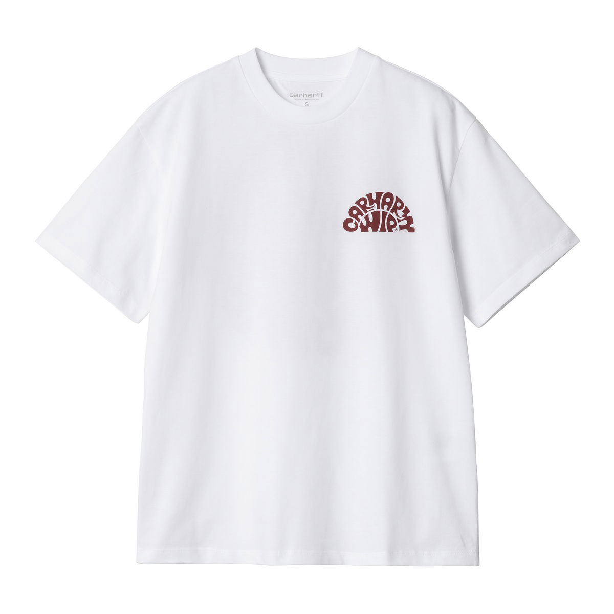 Тениска Carhartt WIP WIP Jazzy Short Sleeve T-Shirt Бяло | I034708_9, 0