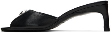 Кецове и обувки Coperni Logo Detail Mules Черно | COPSH49477, 2