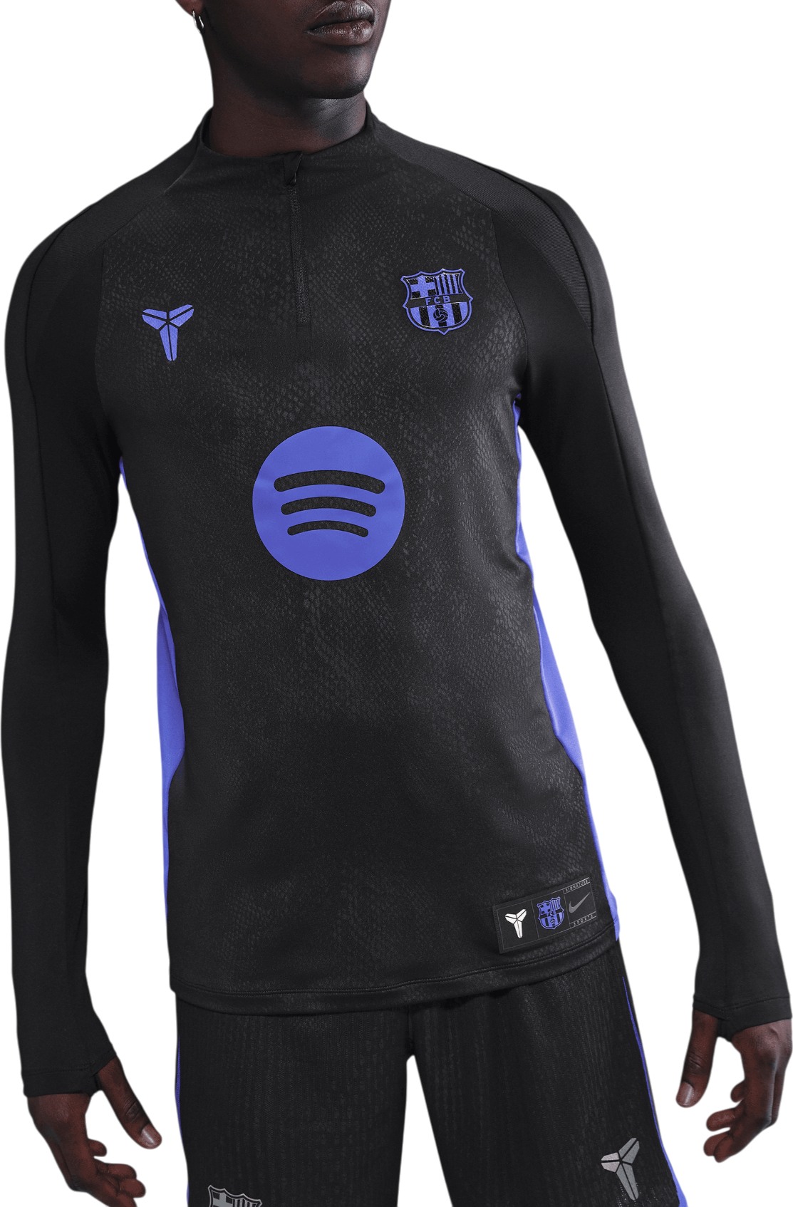 Тениска Nike Kobe x FC Barcelona Strike Pre-Match Drill Top Черно | hq0615-011, 0