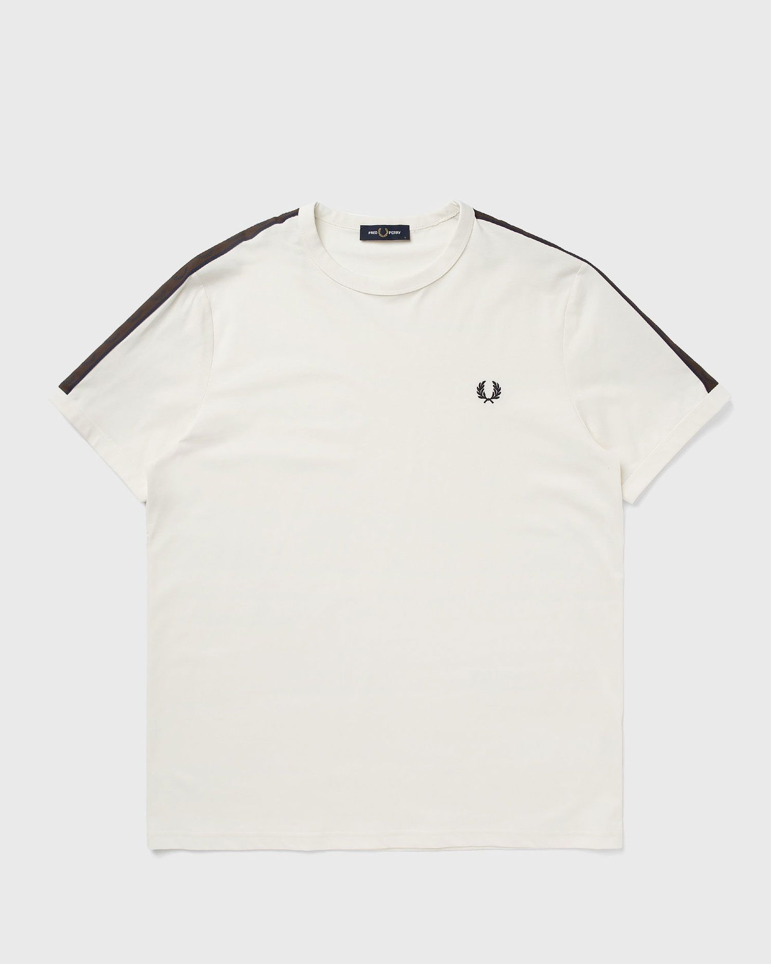 Тениска Fred Perry CONTRAST TAPE RINGER T-SHIRT Бяло | M4613-42A, 0