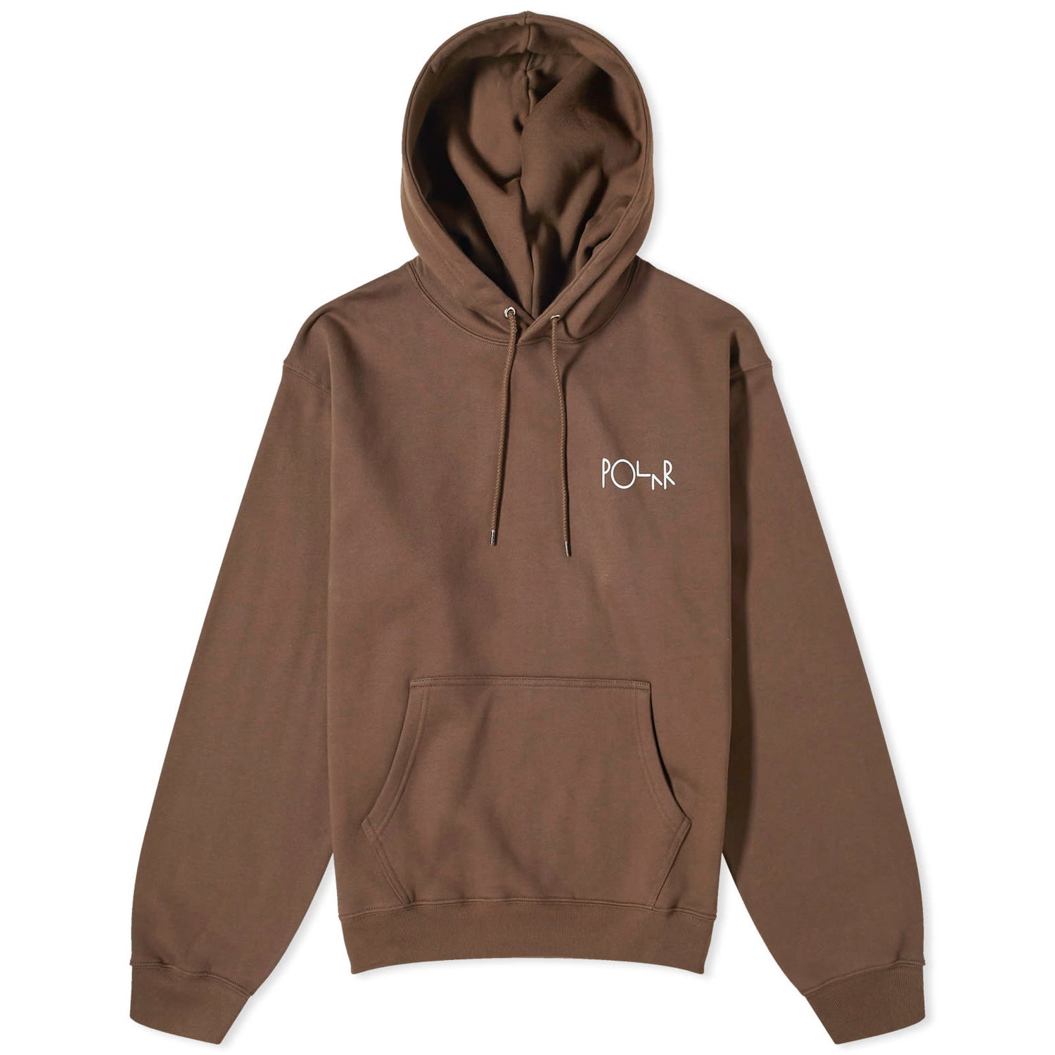 Суитчър Polar Skate Co. Stroke Logo Hoodie Кафяво | PSC-SP24-47, 0