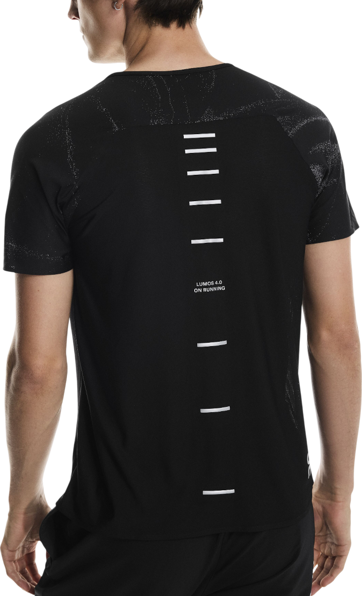 Тениска On Running Lumos Reflective Performance T-Shirt Черно | 1mf30220553, 1