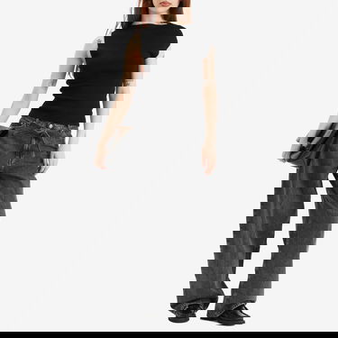 Дънки Samsoe Samsoe Samsøe Samsøe Saharper Drawstring Wide-Leg Jeans Size 24" Черно | F25100162-CLR002076, 4