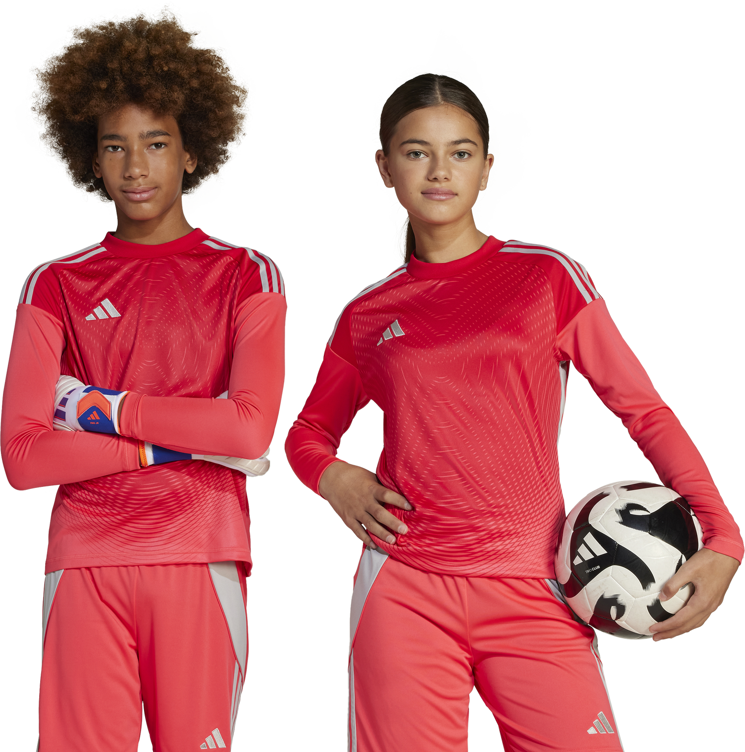 Фланелка adidas Originals Tiro 25 Competition Long Sleeve Goalkeeper Jersey Червено | jj1932, 1