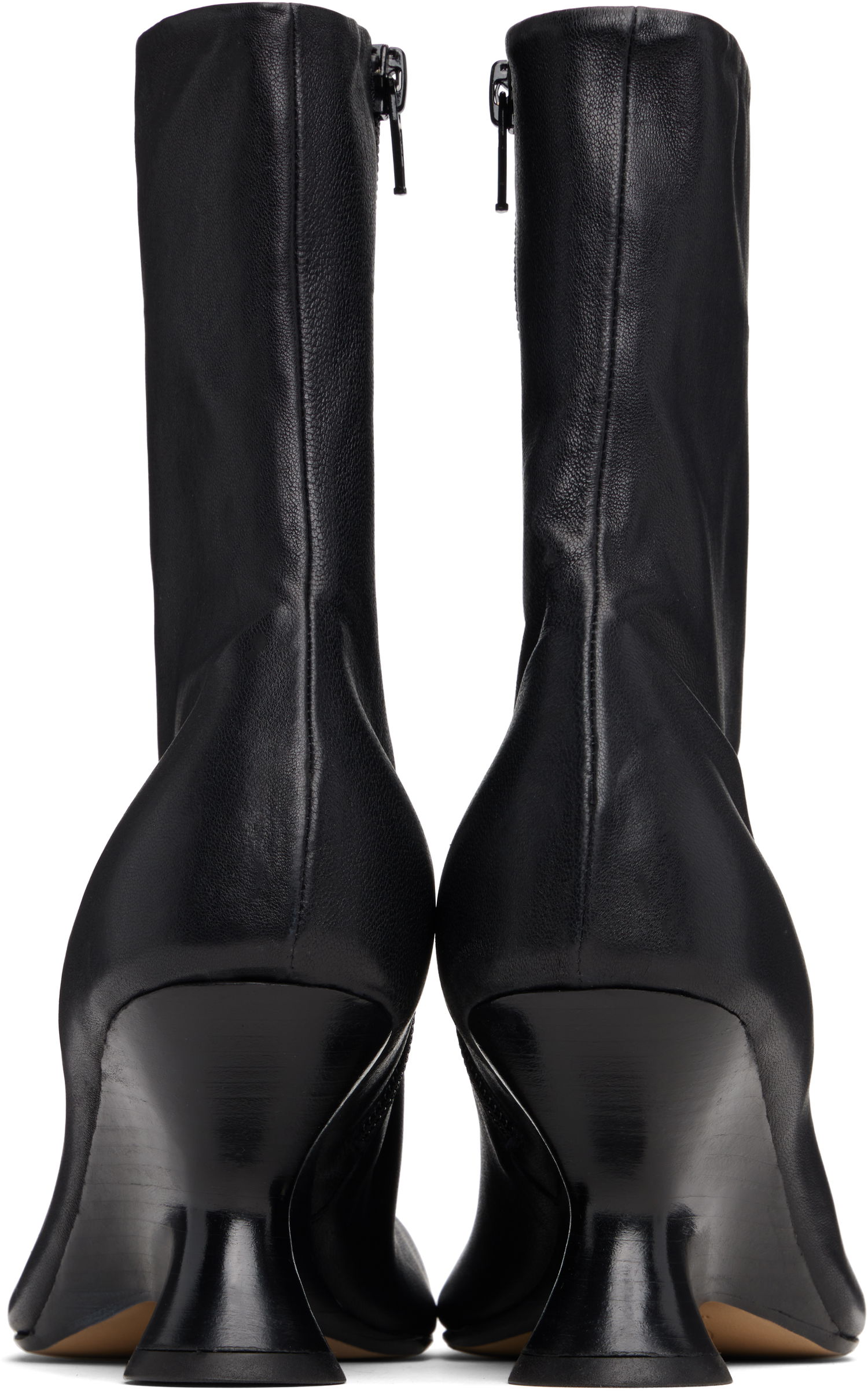 Кецове и обувки Dries Van Noten Dries Van Noten Heeled Ankle Boots Черно | 252-011704-140, 1