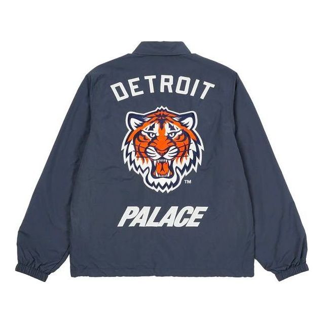Ветровка Palace Palace X New Era Detroit Tigers Coach Jacket Синьо | P21DNJK002