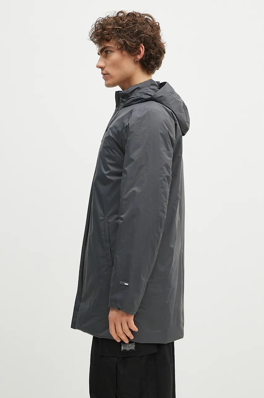 Парка Rains Padded Nylon Coat Сиво | 15480.SLATE, 1
