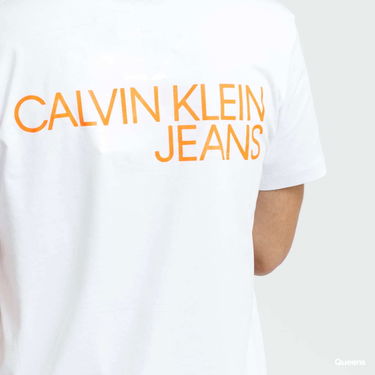 Тениска CALVIN KLEIN Monogram Clear Бяло | J30J317507 YAF, 2