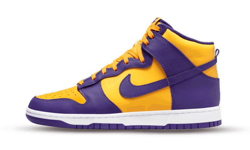 Кецове и обувки Nike Dunk High Lakers 40.5 Лилаво | DD13990