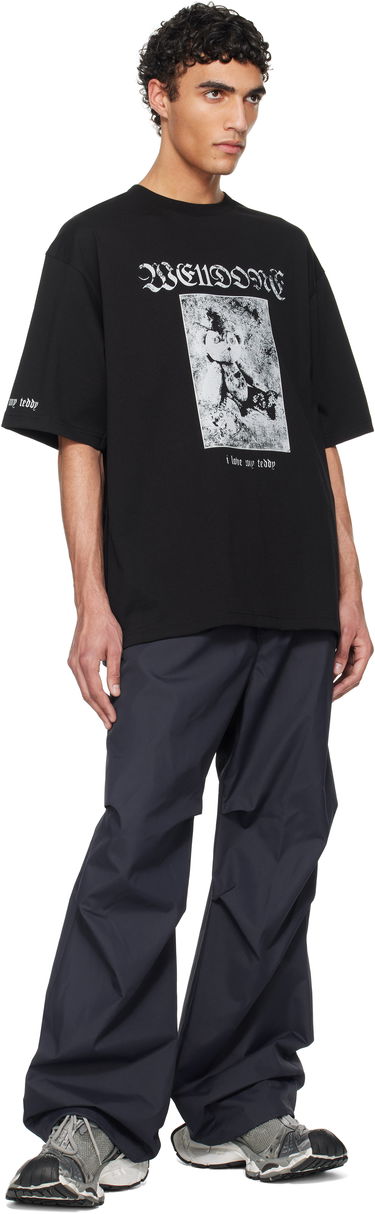 Тениска We11done We11done Teddy Graphic T-Shirt Черно | WD-TT1-25-796-U-BK, 3