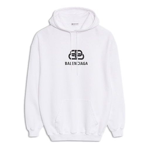 Суитчър Balenciaga Pullover Drawstring Hoodie Бяло | 570792TEV199044, 0