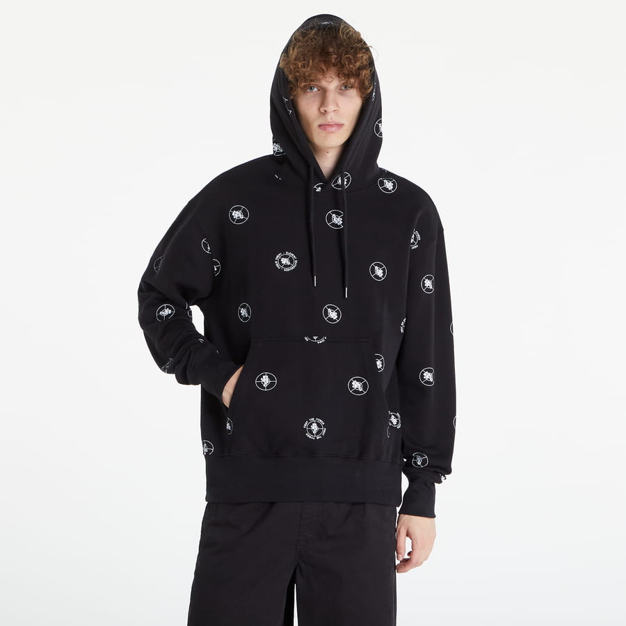 Суитчър Element Pexe Polka Hoodie Черно | C1HOC319-ELP2, 0
