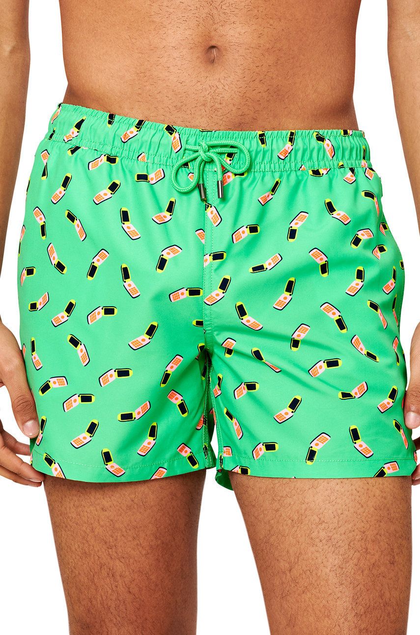 Бански Happy Socks Call Me Maybe Swim Shorts Зелено | CAL116.7300, 0