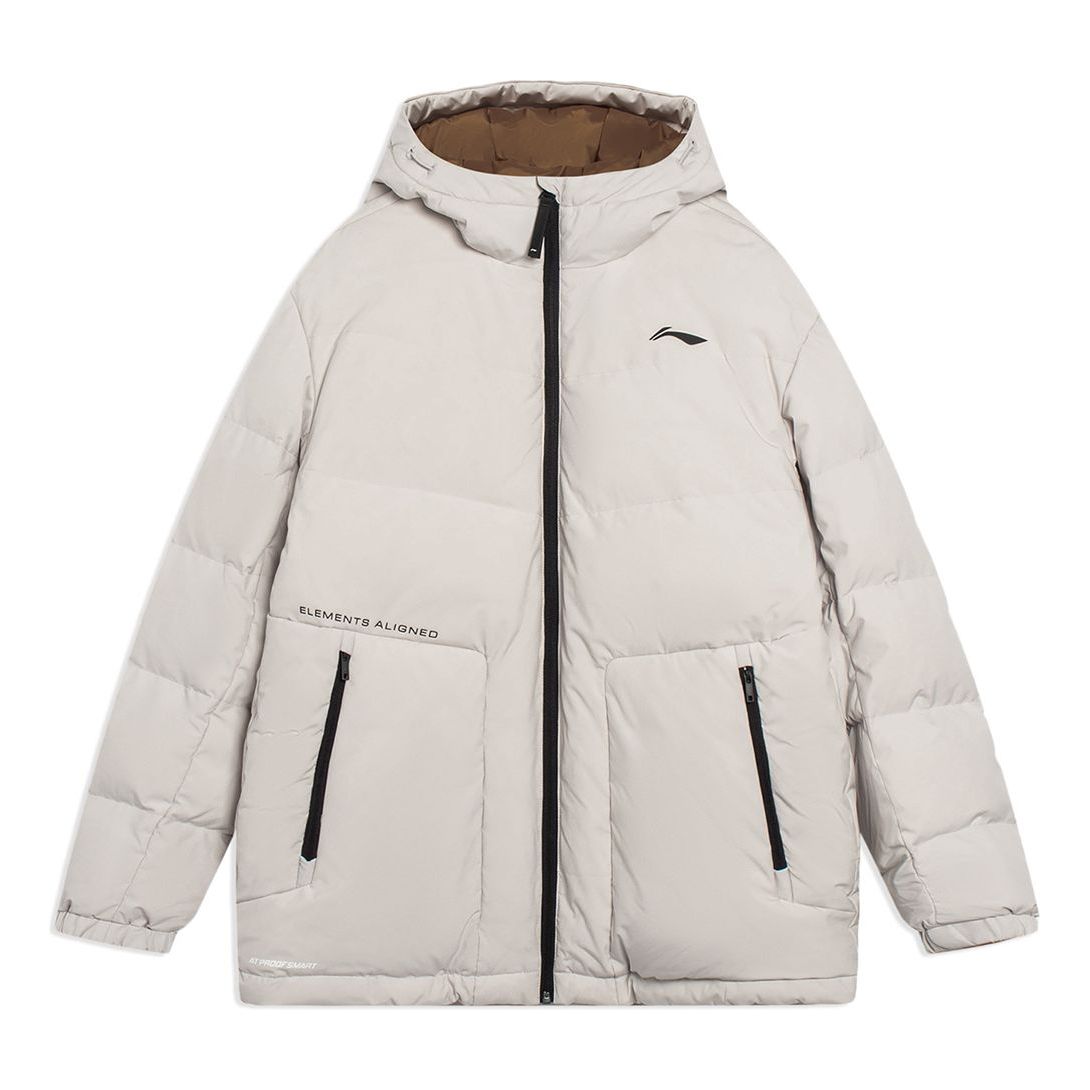 Пухо яке Li-Ning Lifestyle Puffer Jacket Бежово | AYMS013-3, 0