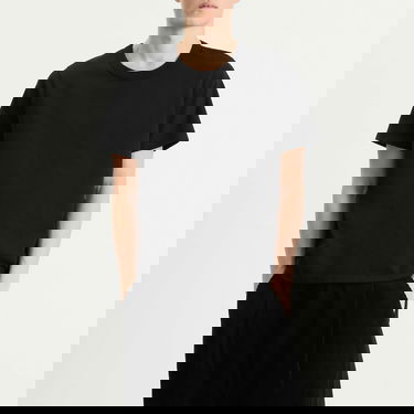 Тениска LES TIEN Heavyweight Binded Neck T-Shirt Черно | HV-2082-JTBLK, 2