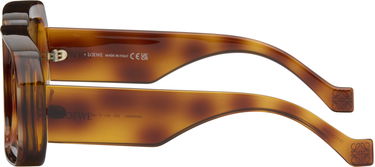 Слънчеви очила Loewe Paula's Ibiza Dive Chunky Squared-Frame Eyewear Кафяво | LW40064U 192337136368, 2