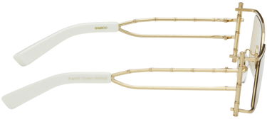Слънчеви очила Feng Chen Wang Feng Chen Wang Bamboo Sunglasses Жълто | SSE-WS01-001, 1