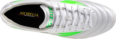 Кецове и обувки Mizuno Mizuno Morelia II Elite FG Бяло | p1ga2512-37, 3