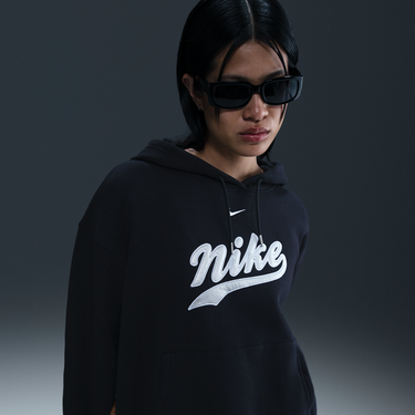 Суитчър Nike Sportswear Phoenix Fleece Hoodie Черно | IB9974-010, 0