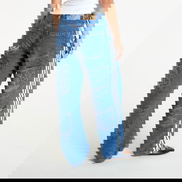 Дънки adidas Originals adidas Originals Baggy GFX Denim Pants Синьо | KC6278, 2