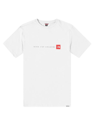 Тениска The North Face Never Stop Exploring Tee Бяло | NF0A7X1MFN4