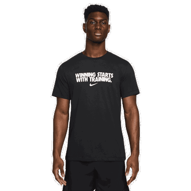 Тениска Nike Winning Starts With Training T-Shirt Черно | HV4187-010, 0