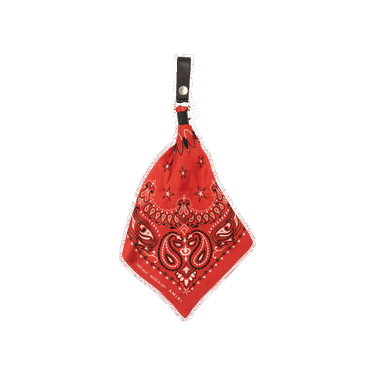 Ключодържатели AMIRI Bandana Keychain Червено | 0498 100000603BK RED, 0