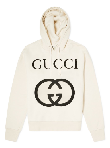 Суитчър Gucci Interlock GG Popover Hoody Бежово | 475374-X3Q25-9524