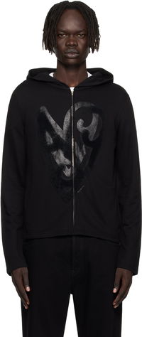 Acne Studios Heart Logo Zip Hoodie