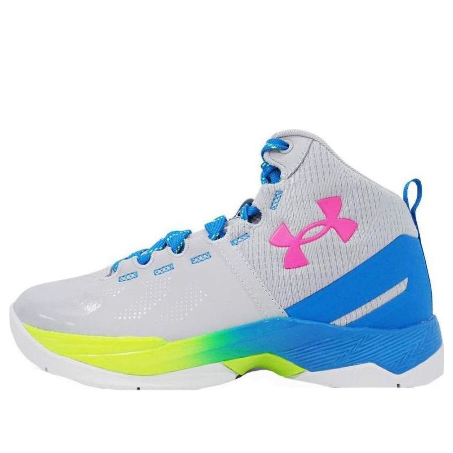Кецове и обувки Under Armour Curry 2 Splash Party Сиво | 3026306-100, 0