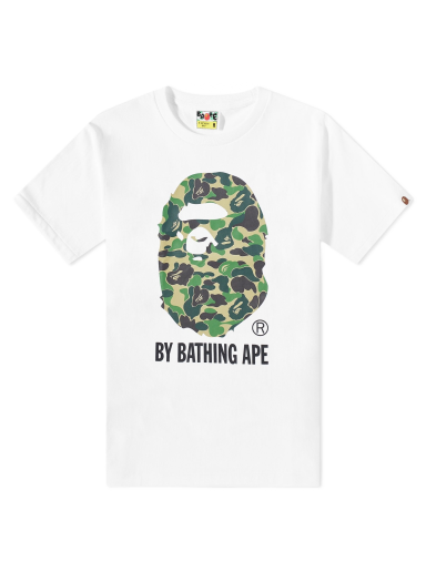 Тениска BAPE Abc Camo By Bathing Ape T-Shirt Бяло | 001TEJ801010M-WHG