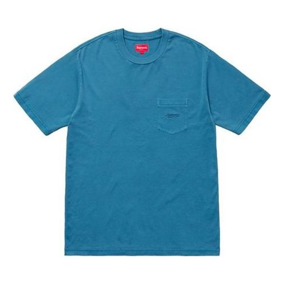 Тениска Supreme Pocket T-Shirt Синьо | SUP-SS18-144, 0