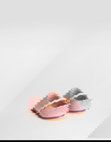 Кецове и обувки Dolce & Gabbana Dolce & Gabbana Patent Leather Ballet Flats For First Steps (19-26) Розово | D20093A483180416, 1