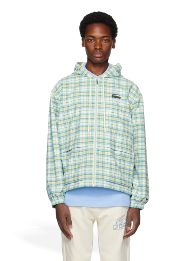 Яке Lacoste Check Jacket Зелено | BH5464