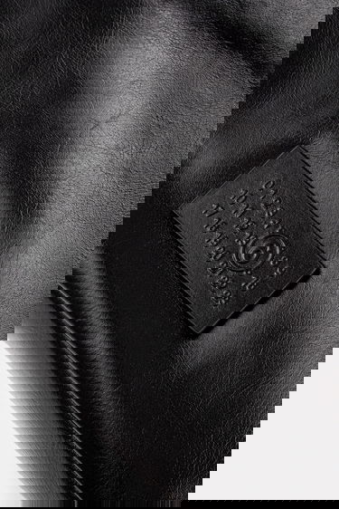 Голяма пазарска чанта Maison Margiela MM6 Maison Margiela Leather Tote Bag Черно | SB5ZH0021.P7187.T8013, 3